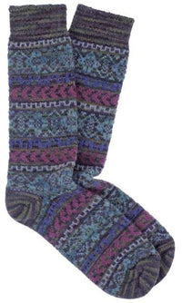 Jacquard Alpaca Socks