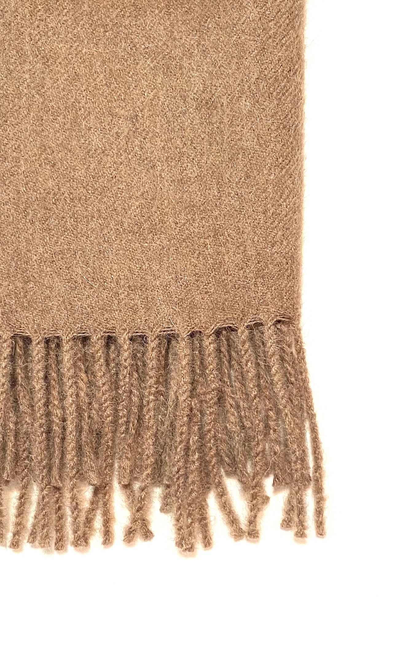 Solid Weave Brushed Scarf