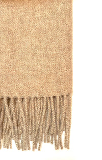 Solid Weave Brushed Scarf