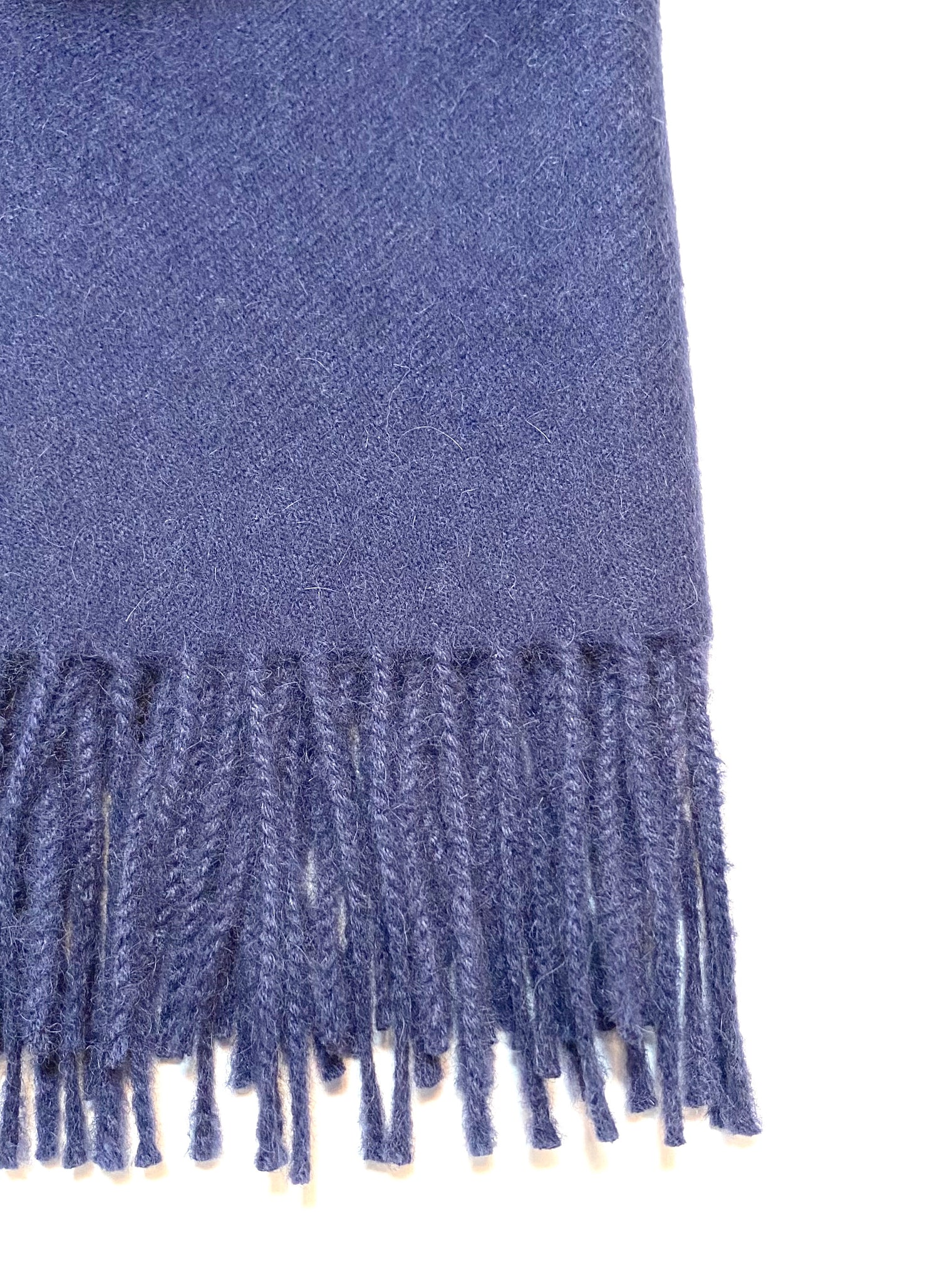 Solid Weave Brushed Scarf