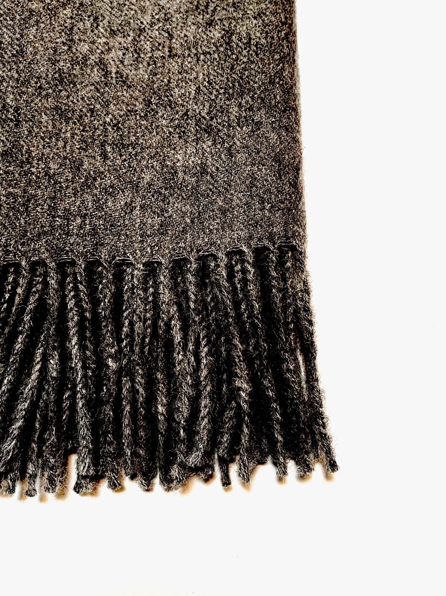 Solid Weave Brushed Scarf