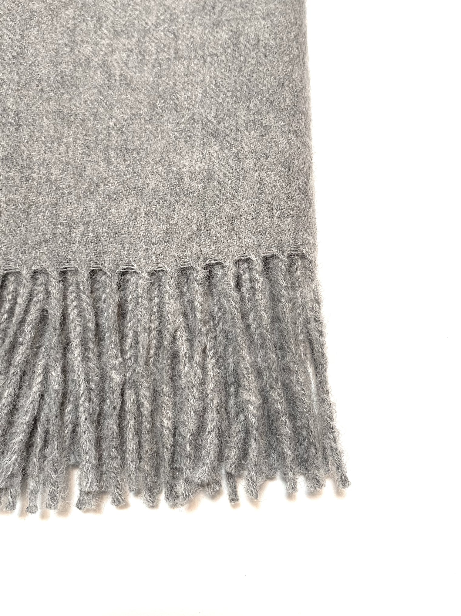 Solid Weave Brushed Scarf