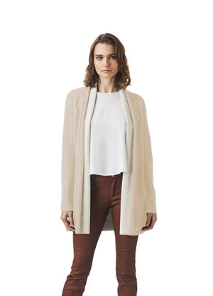 Ladies' Alpaca/Cotton Cardigan Sweater