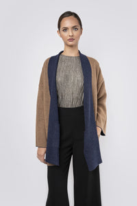 Reversible Alpaca Cardigan