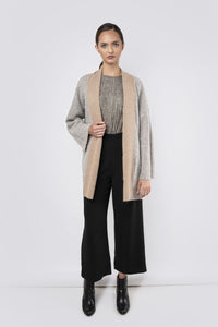 Reversible Alpaca Cardigan