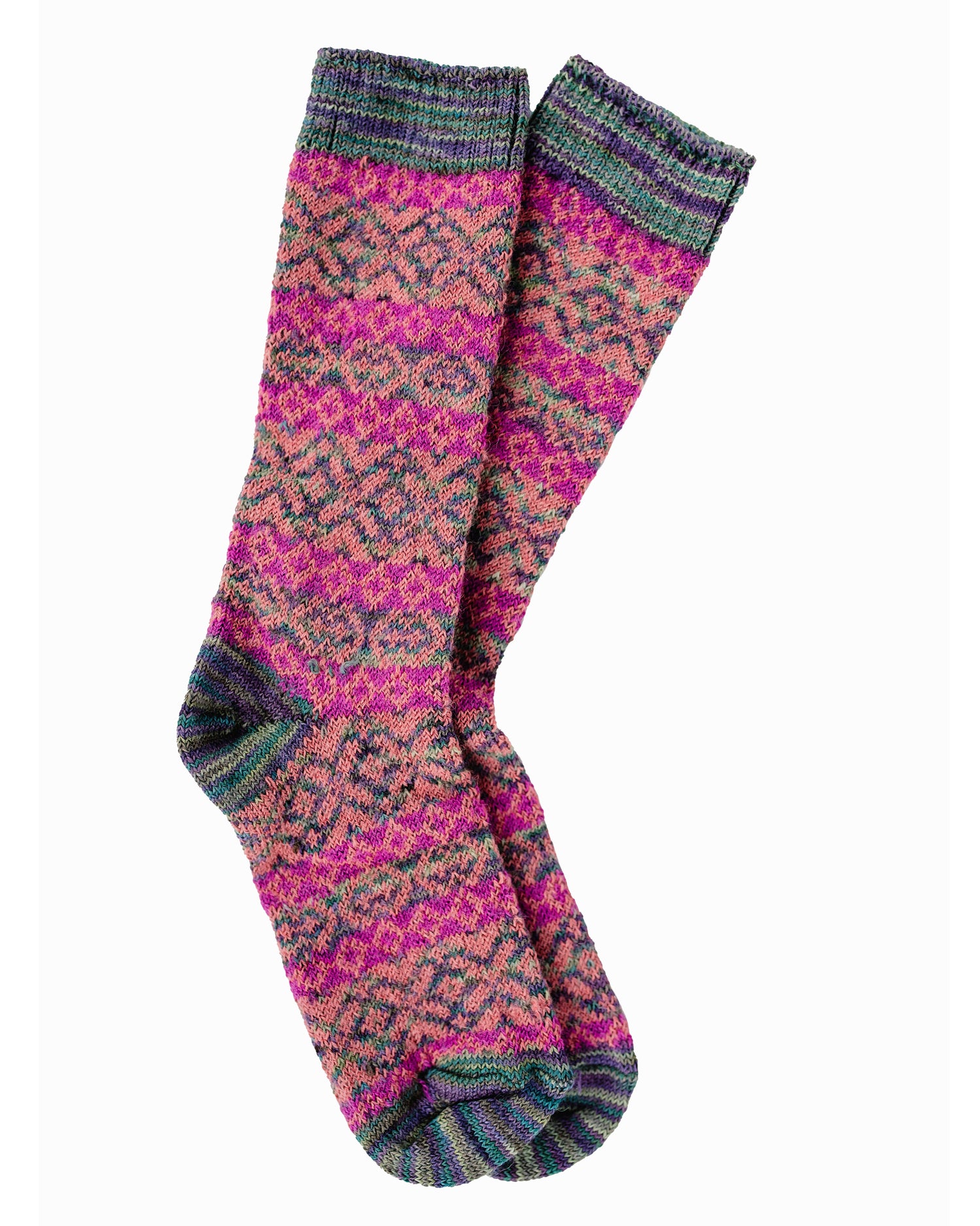 Jacquard Alpaca Socks