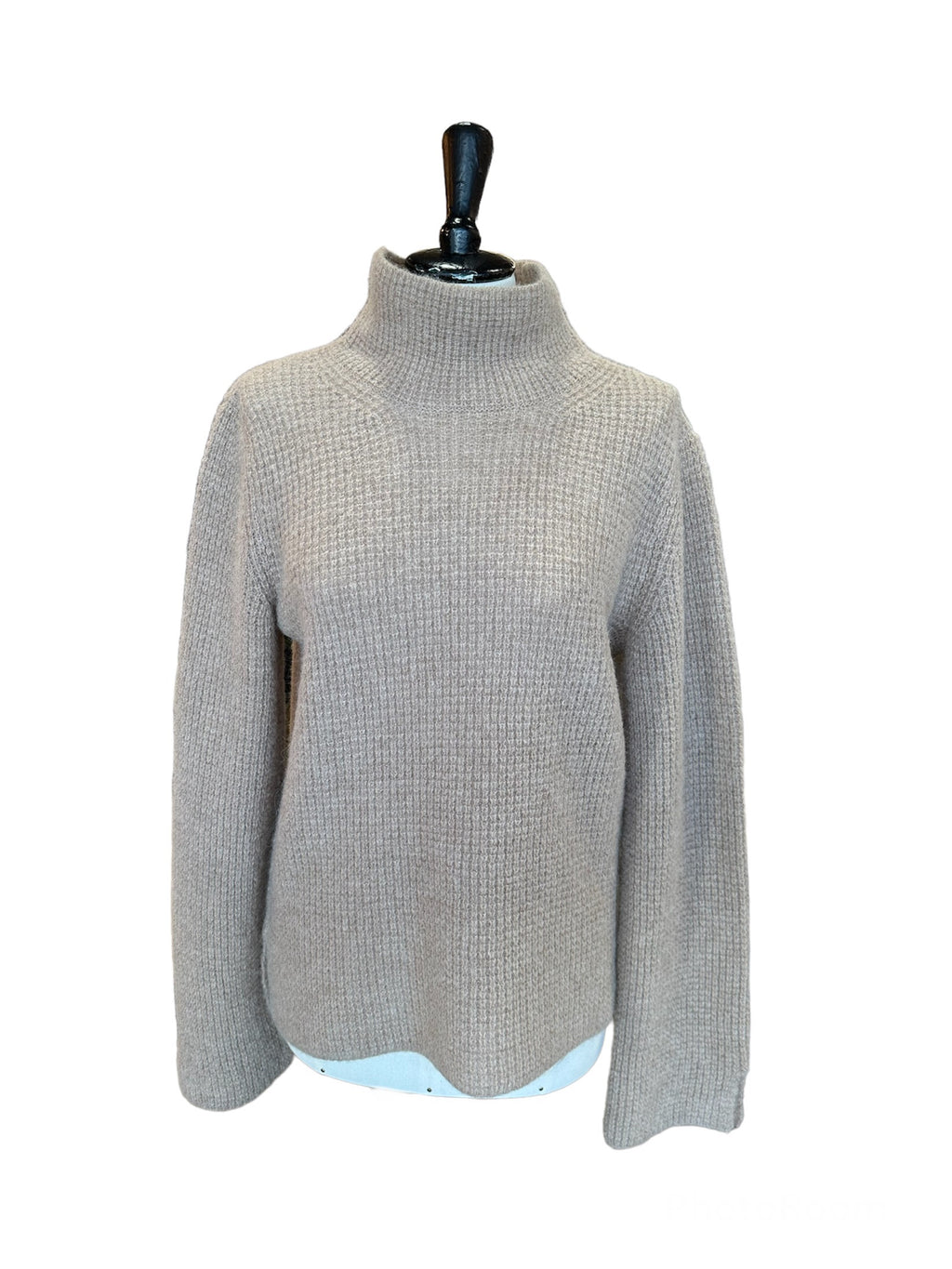Ladies' Turtleneck Alpaca Sweater