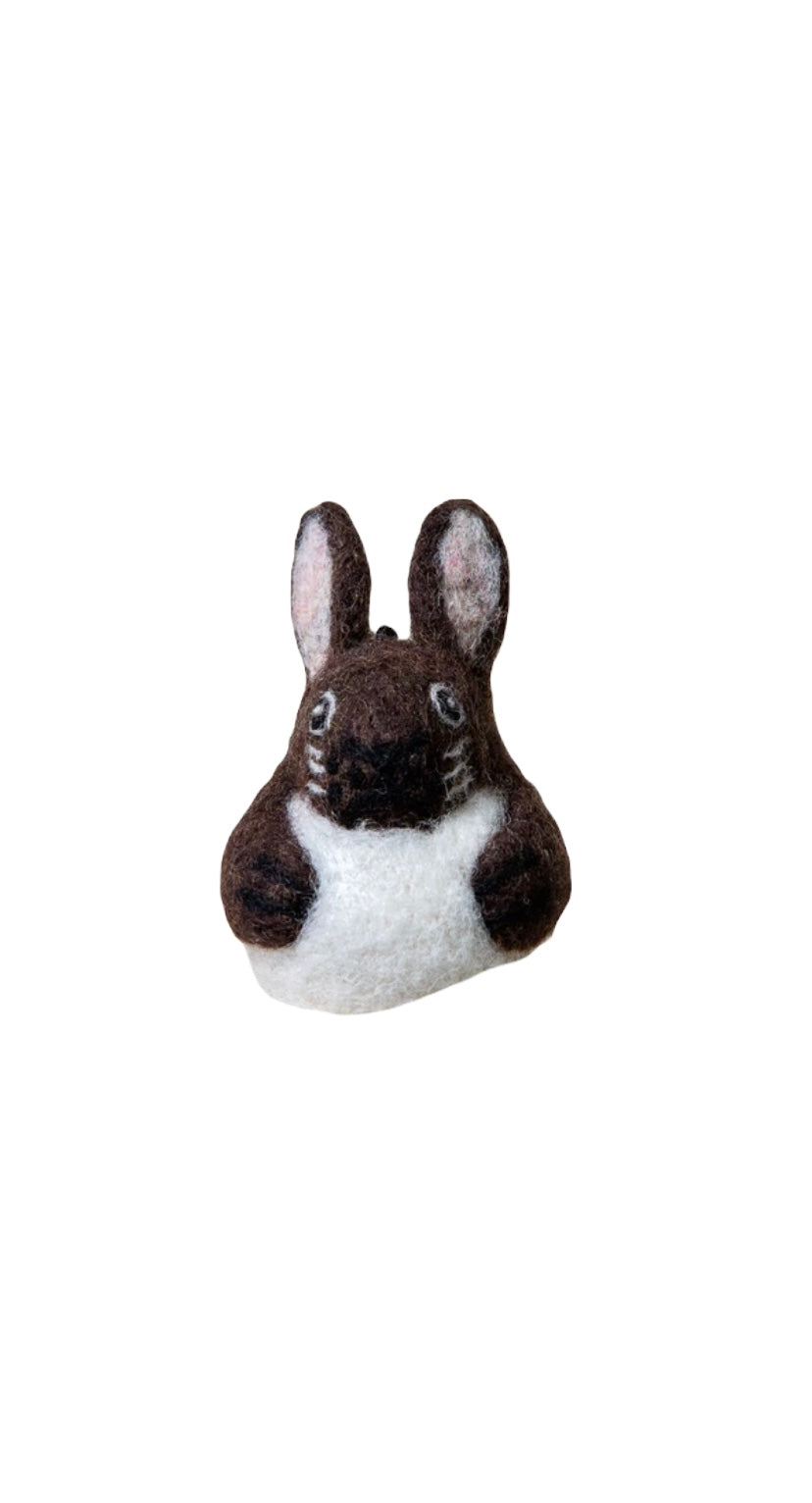 Spectacled Felted Animals