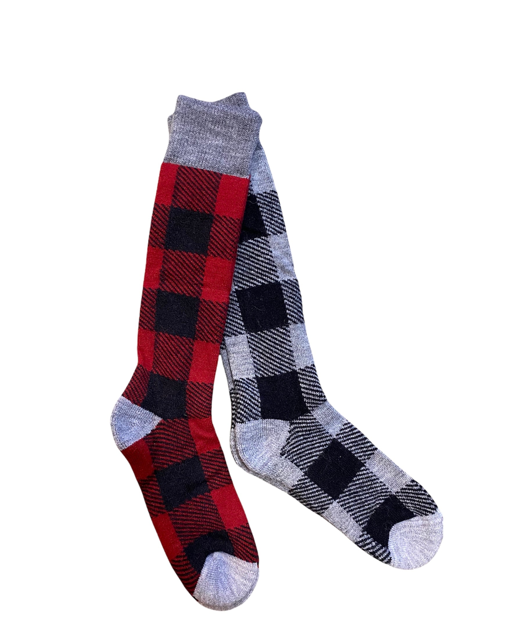 Alpaca Lodge Plaid Socks – Kensington Prairie Farm Ltd.