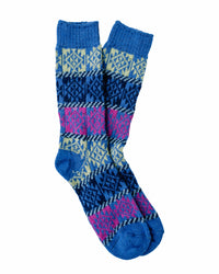Jacquard Alpaca Socks