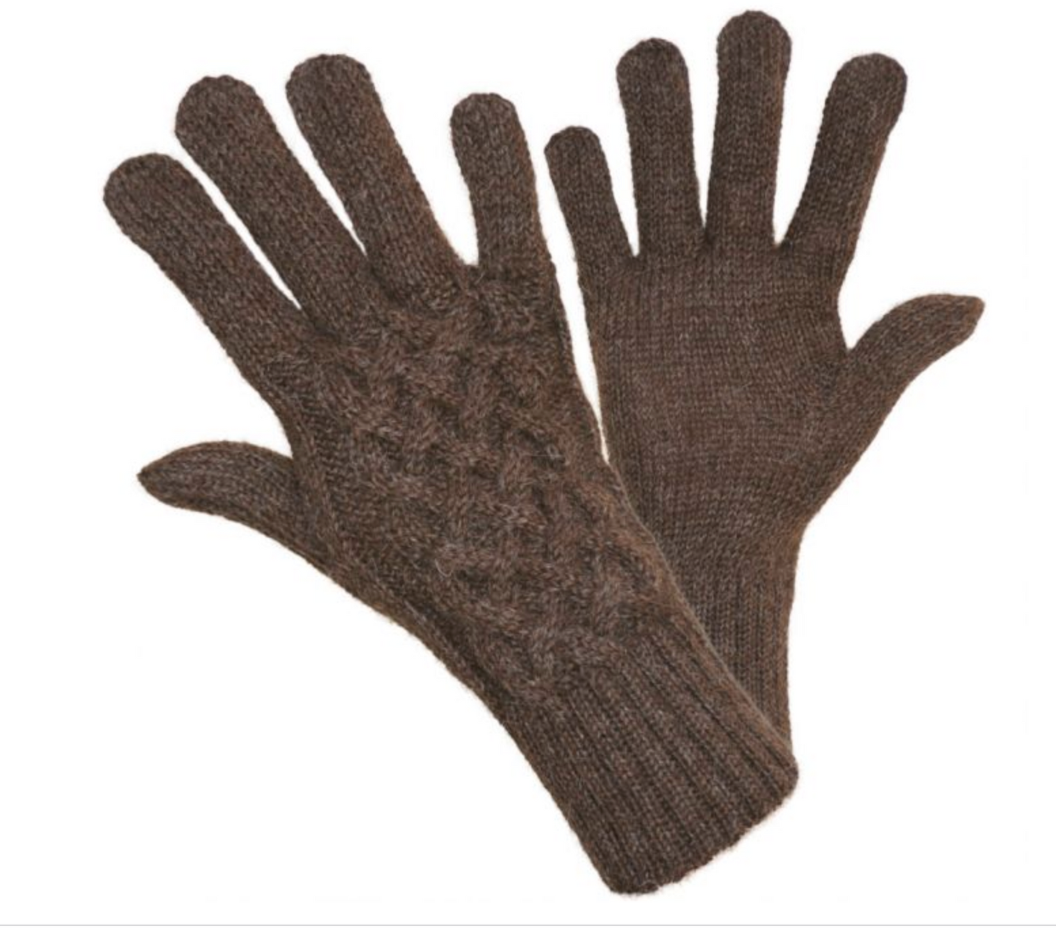 Celtic Knot Alpaca Gloves