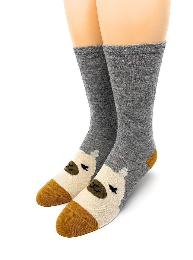 Alpaca Family Kid's Socks